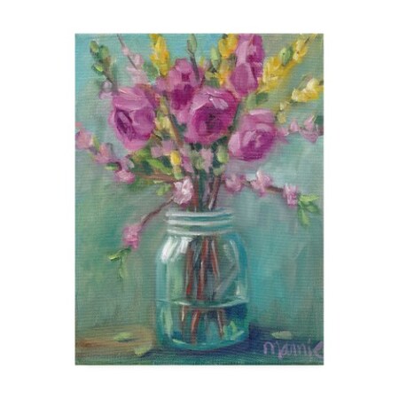 Marnie Bourque 'Spring Blossoms I' Canvas Art,24x32